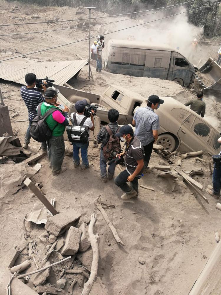 Guatemala Volcano Erupts