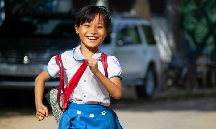 Girl Running