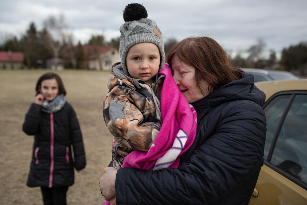 Refugiados Ucranianos en Polonia 