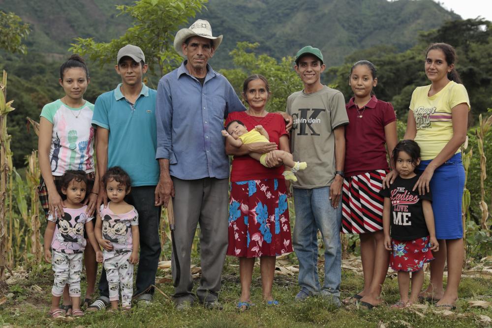 Familia Guevara de El Salvador