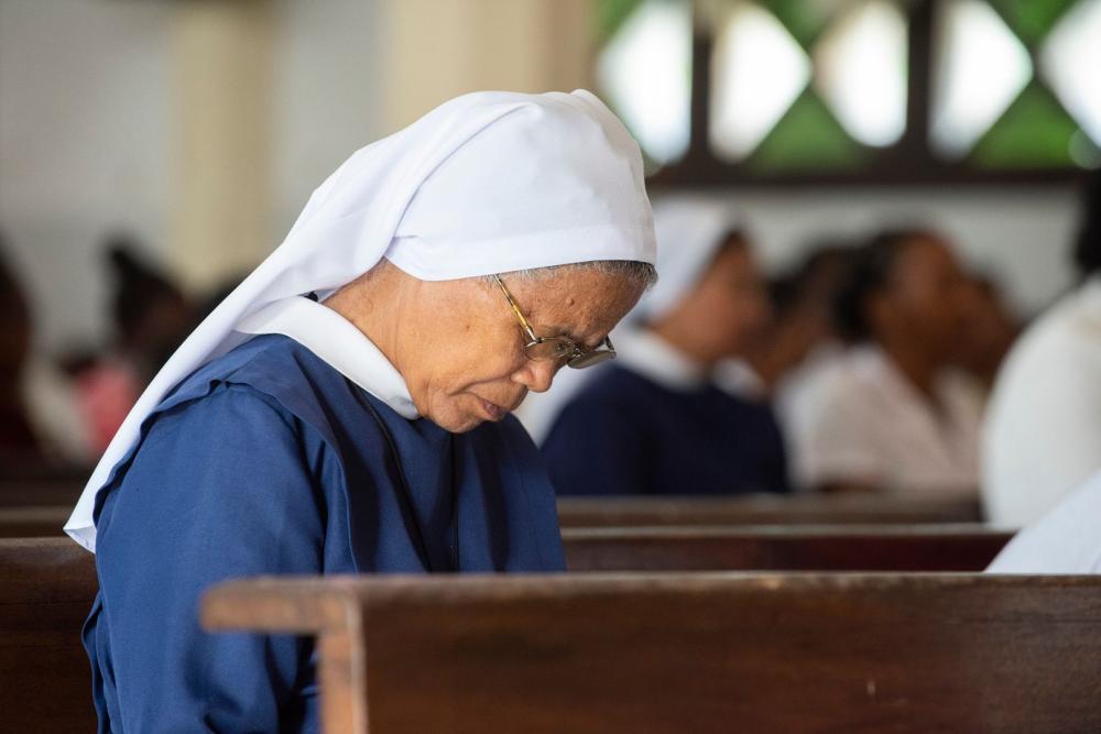 Scenes from Sunday Mass at the Cathedral of Mananjary. Photo by David Snyder/CRS